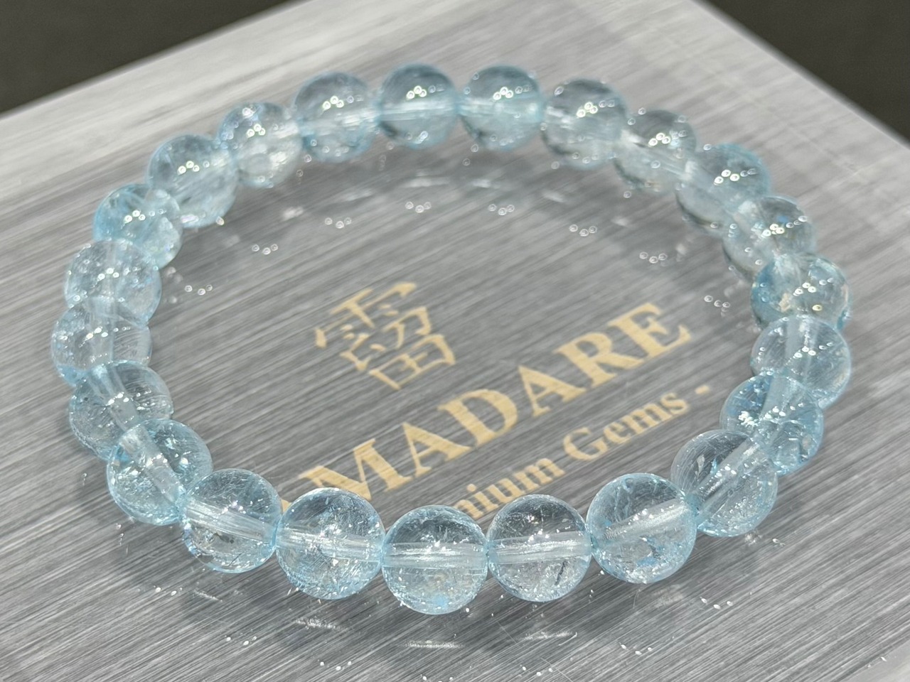 No.2346-6 【S】ブルートパーズブレスレット