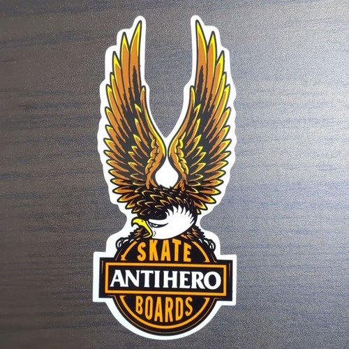 【ST-792】Antihero Skateboards アンタイヒーロー スケートボード sticker ステッカー Nothing's Free Eagle