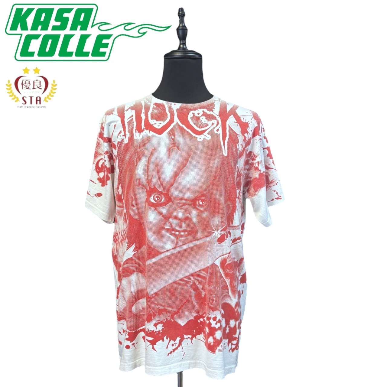 【Child's Play 4 】チャイルドプレイ4 Bride of CHUCKY チャッキーの花嫁 ヴィンテージ プロモＴシャツ 90's  USA製 L