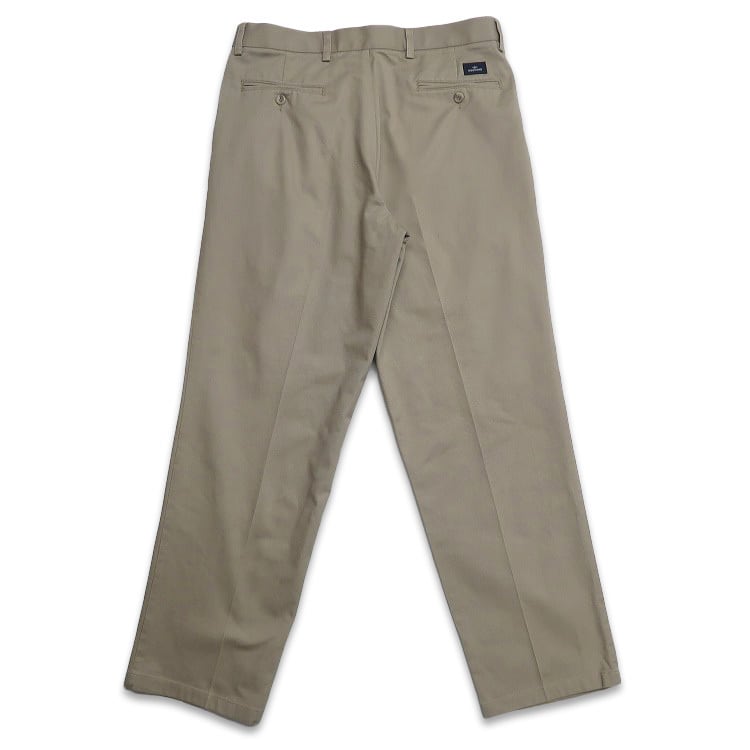 古着 ドッカーズ DOCKERS チノパンツ ツータック スラックス ベージュ