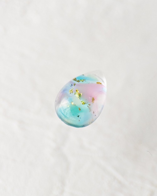 ペアシェイプカボション 14×10mm　#79【硝子の宝石】