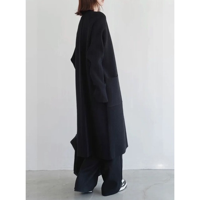 【ロングニットカーディガン】P02020