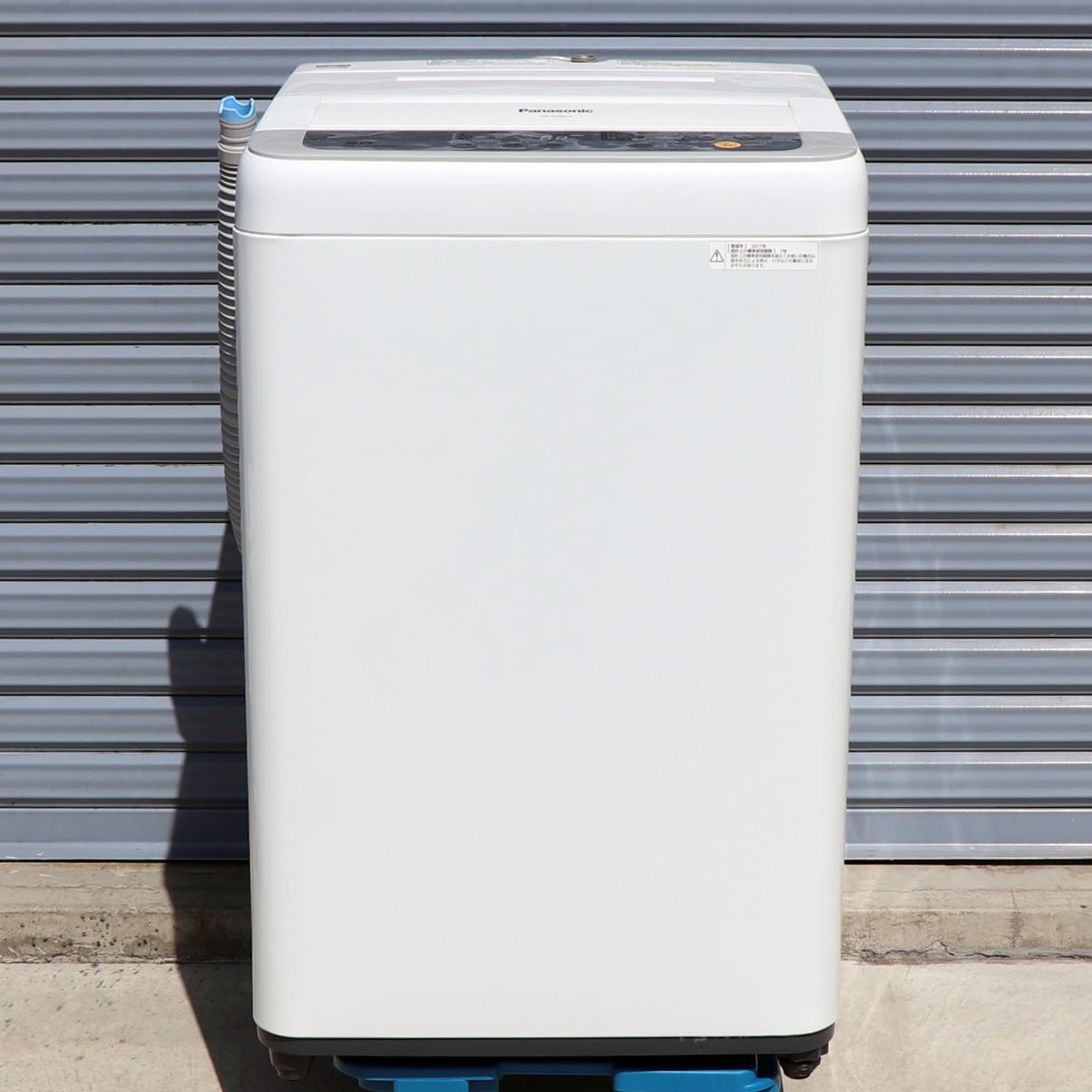 Panasonic・パナソニック・全自動電気洗濯機・5kg・NA-F50B10・2017年 