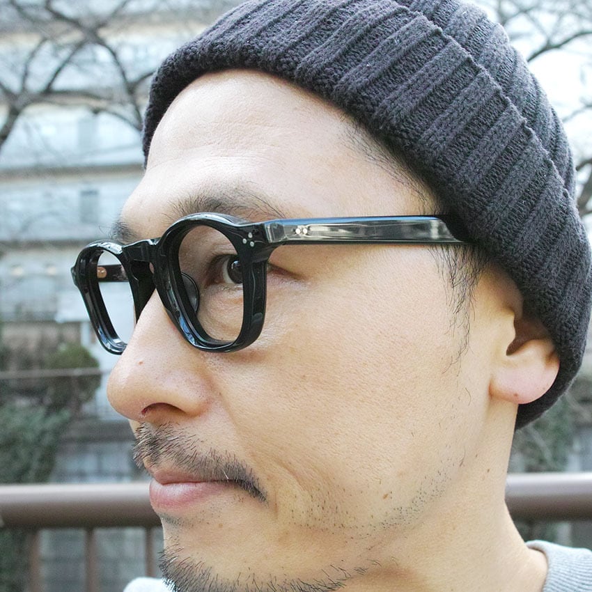 guepard / gp-23 / noir - Light Green Flat lenses ブラック - ライト