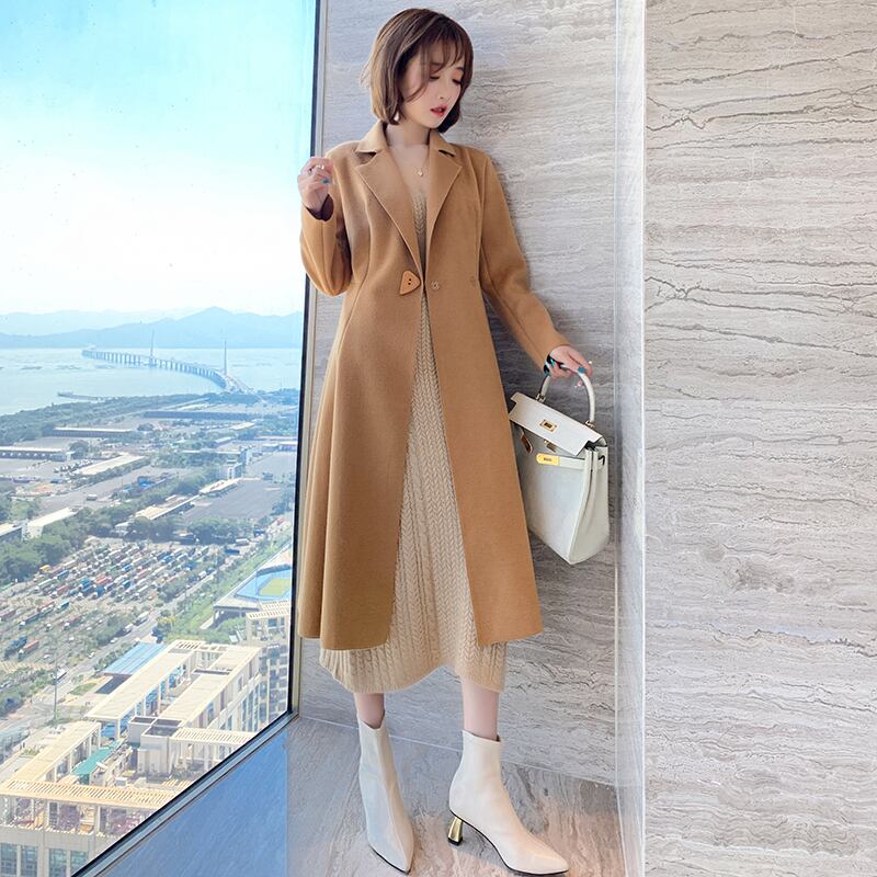 コート ニットスカート オータムウィンター 秋物 冬物 MIUCO64557876281