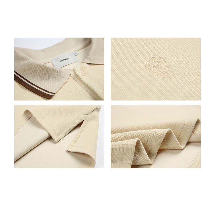 ★RETRO LAPEL CASUAL POLO SHIRT　　　A0628