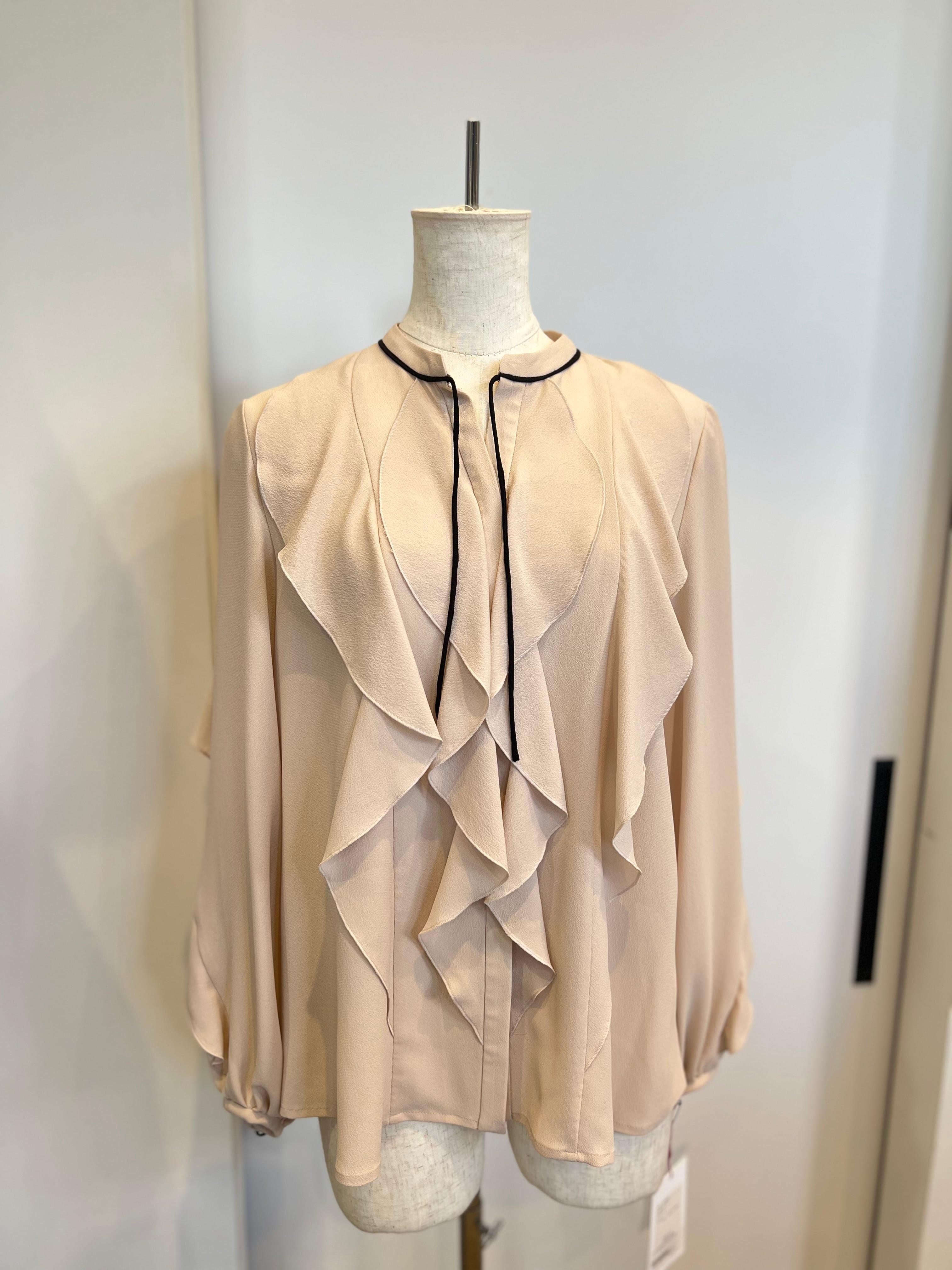 【PASSIONE】コードフリルブラウス