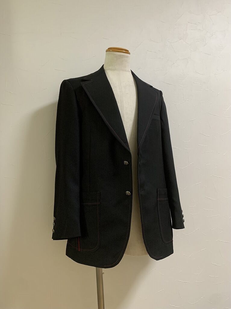 1970's Stitched Design Tailored Jacket