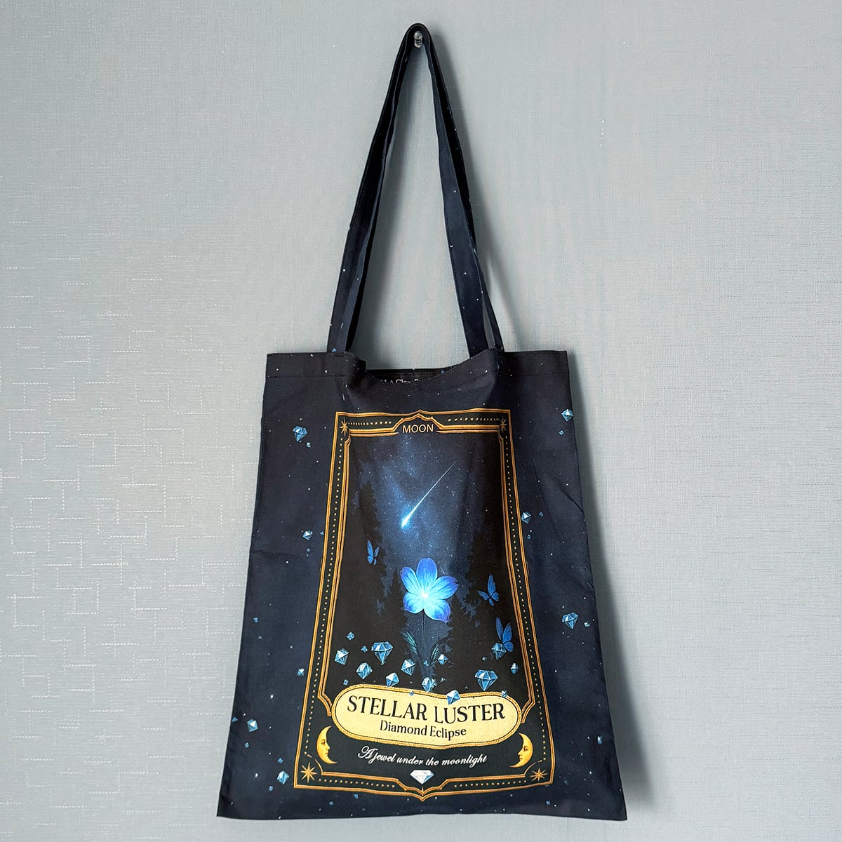 全3種】星空香水瓶 ラベル柄 トートバッグ | LALA CloveR.幻想的雑貨屋