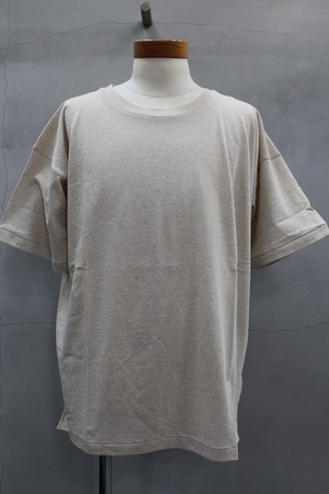 eofm　イオフム　PRIMITIVE TEE　ナチュラル