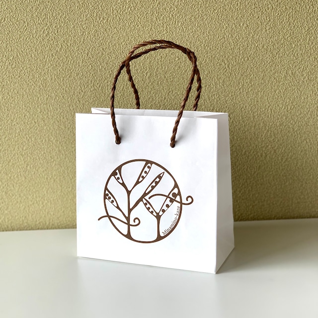 【専用紙袋】小　パウチ120ｇ３本程度まで　プレゼント用に