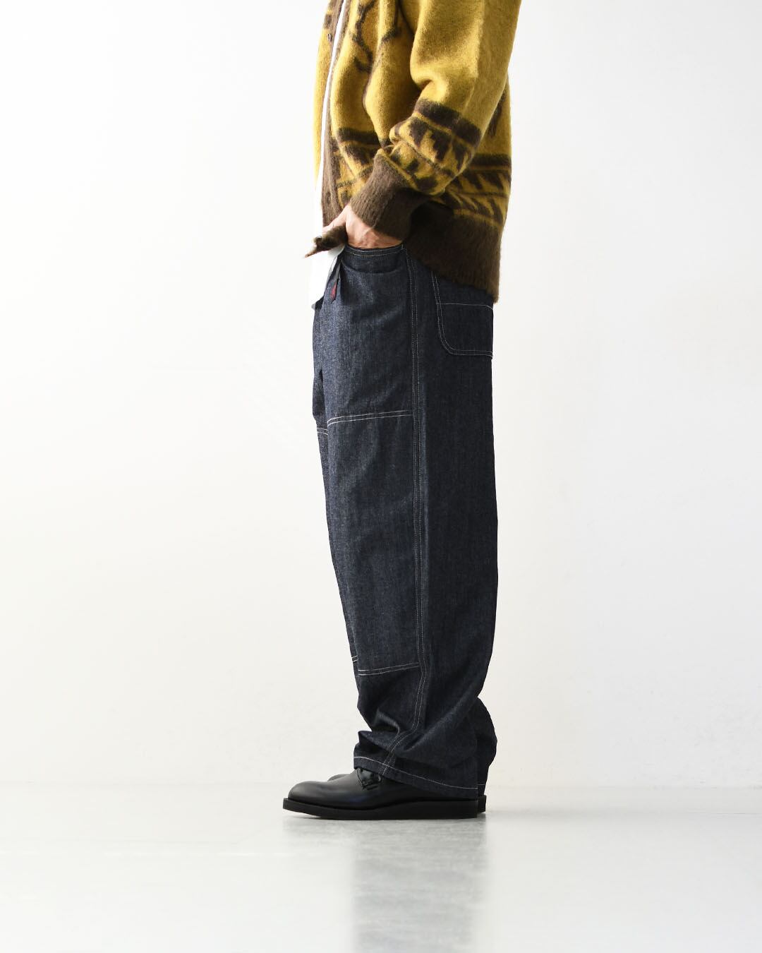 Gramicci [グラミチ] JAPANESE CHAMBRAY DOUBLE KNEE [G6SM-P015