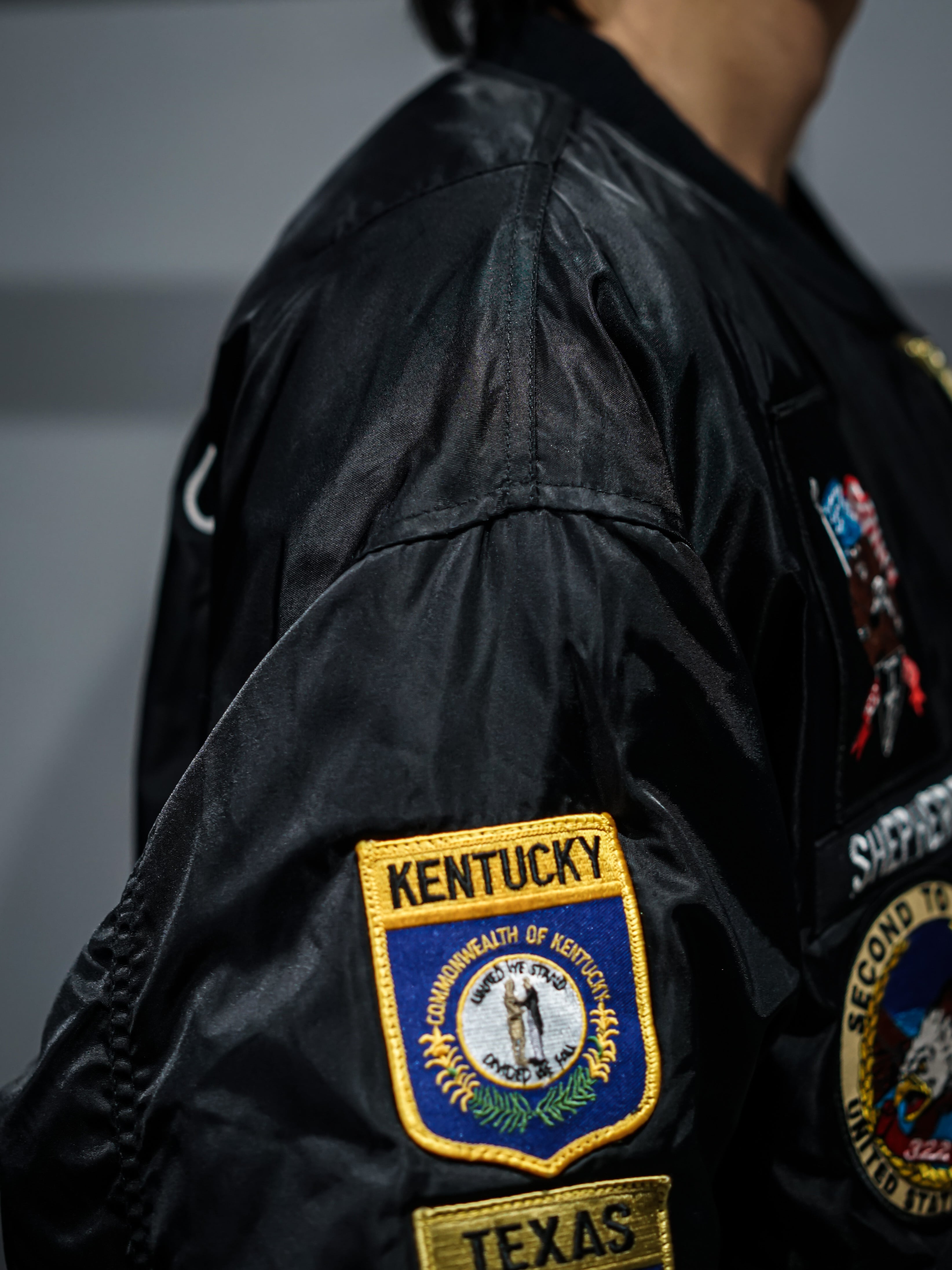 add (C) vintage】U.S. Air Force MA-1 Shaped Flight Jacket | Caka