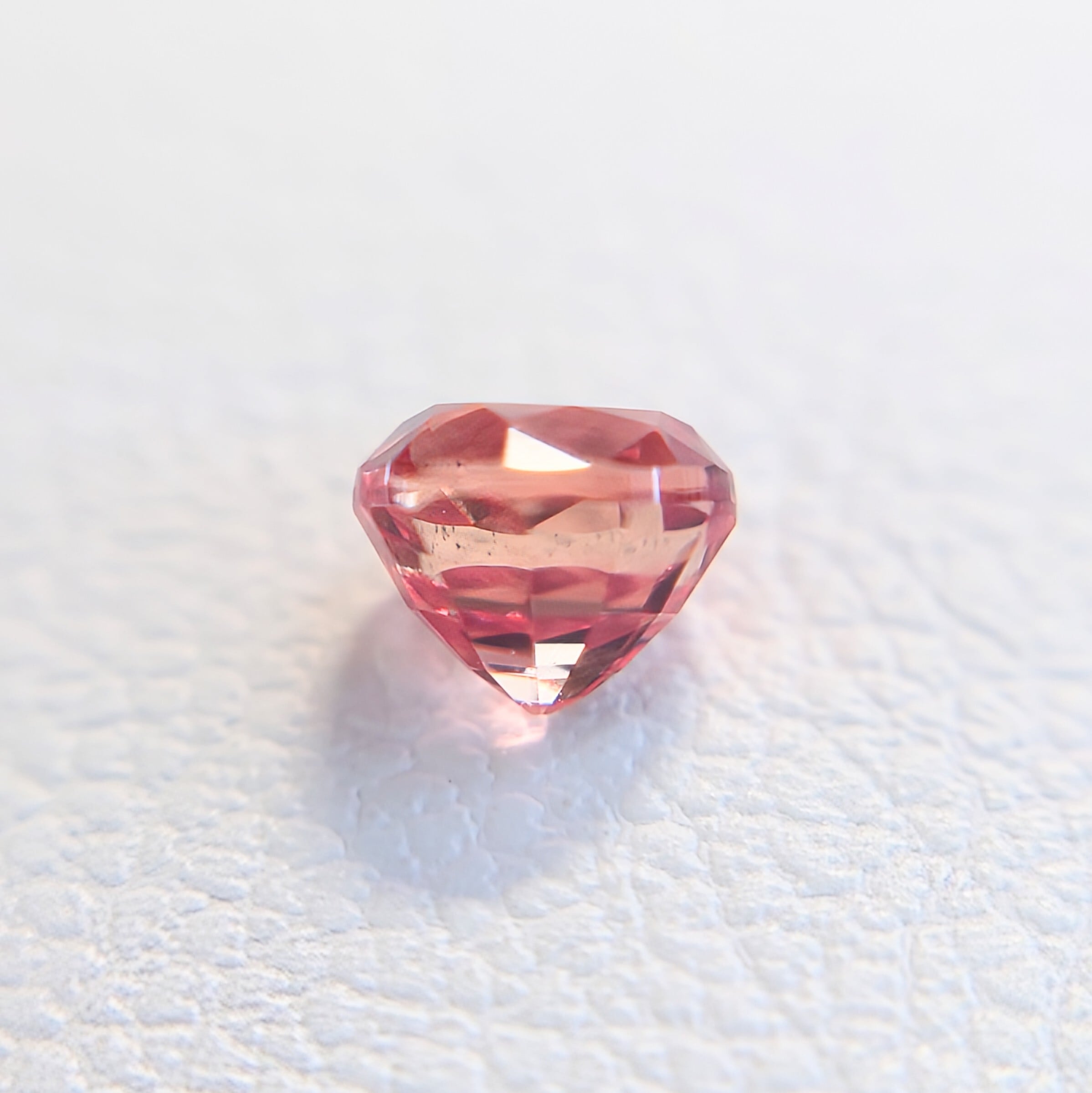 希少 Padparadscha Sapphire No Heat 0.399ct CGL非加熱鑑別書付