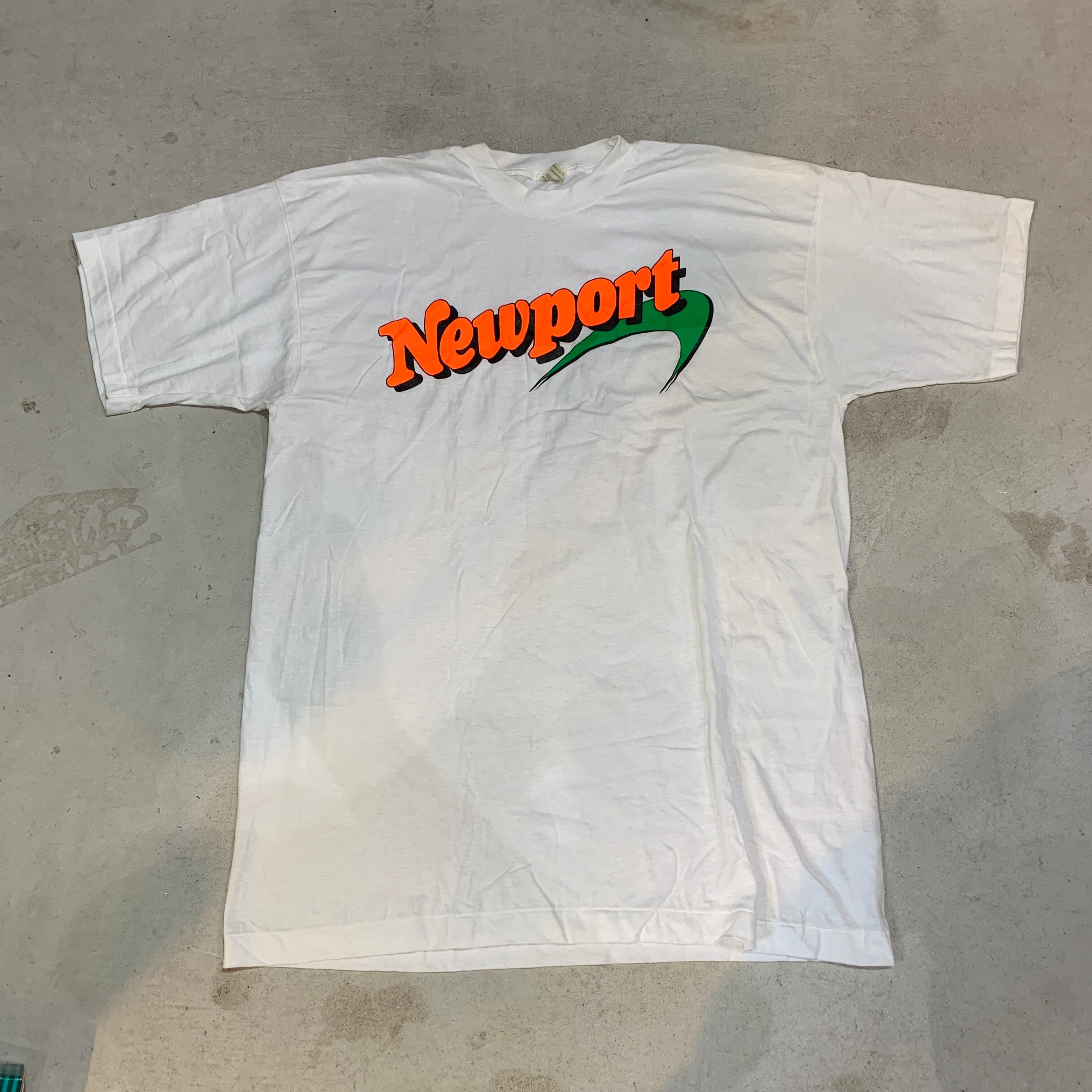 90s Newport Tシャツ XL VINTAGE 煙草 企業者