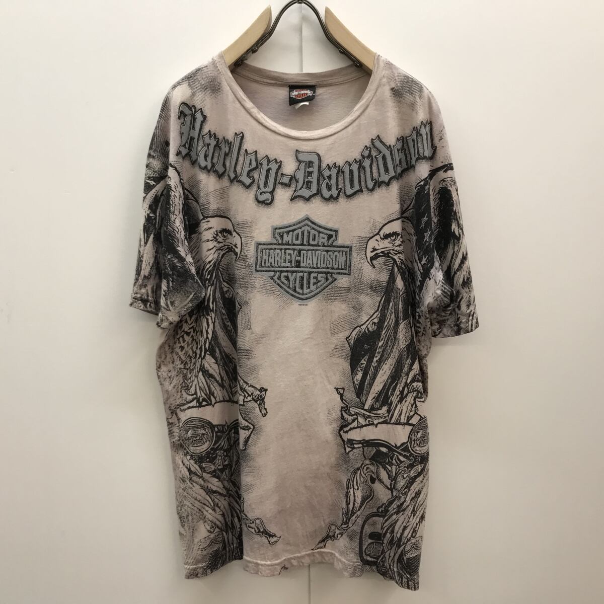 Harley-Davidson タイダイ染め ビッグプリント Tシャツ