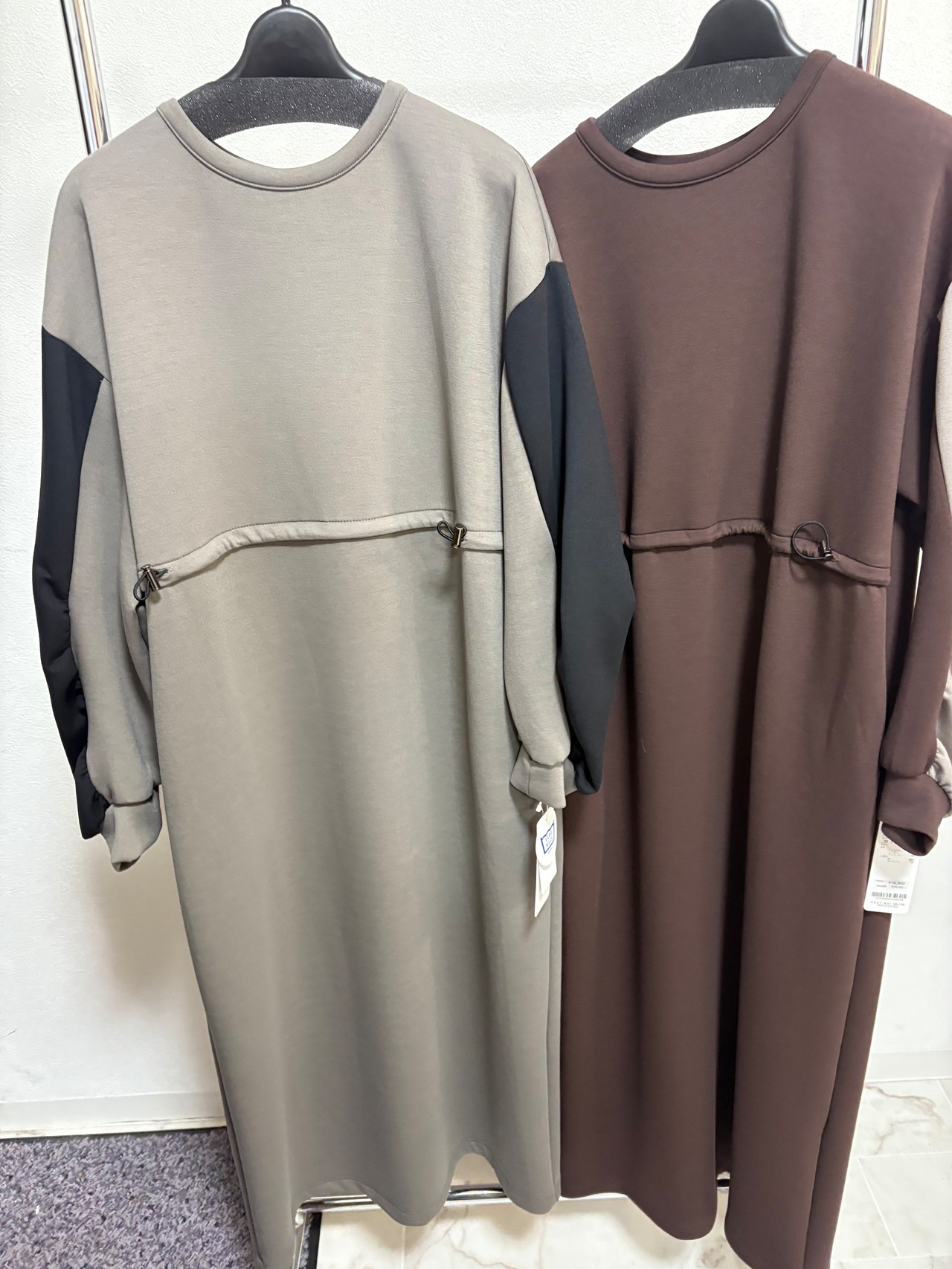 CESTMOIJEU ボンディング切り替えワンピース　20256665