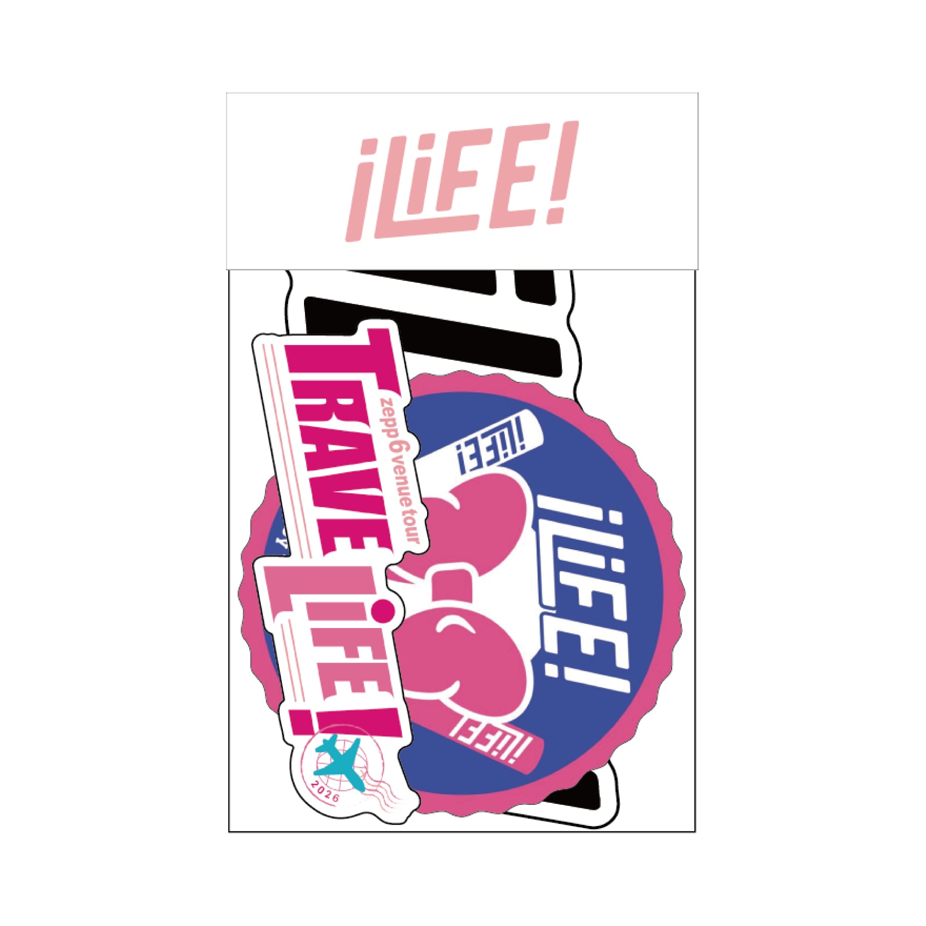 T19 ビッグステッカーセット ビッグステッカーセット(3種) | iLiFE! GOODS SHOP