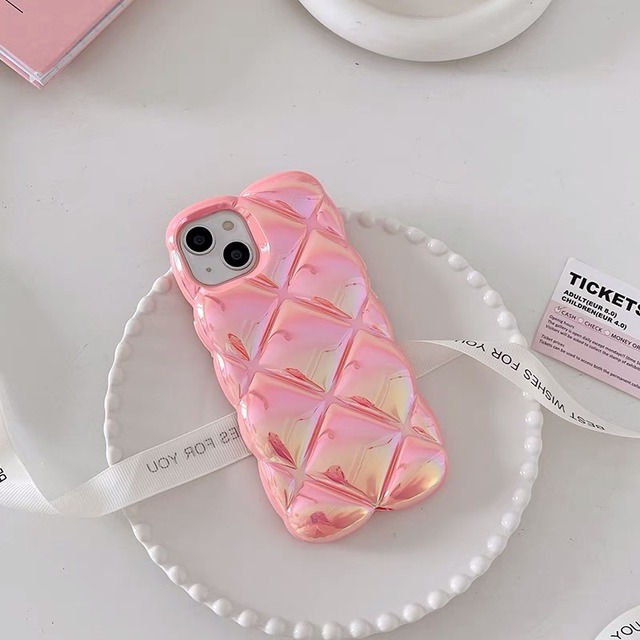 iPhoneケース iPhone14 iPhone13 オーロラ ダイヤ柄 シンプル 大人っぽい かわいい スマホケース おしゃれ 韓国 2533