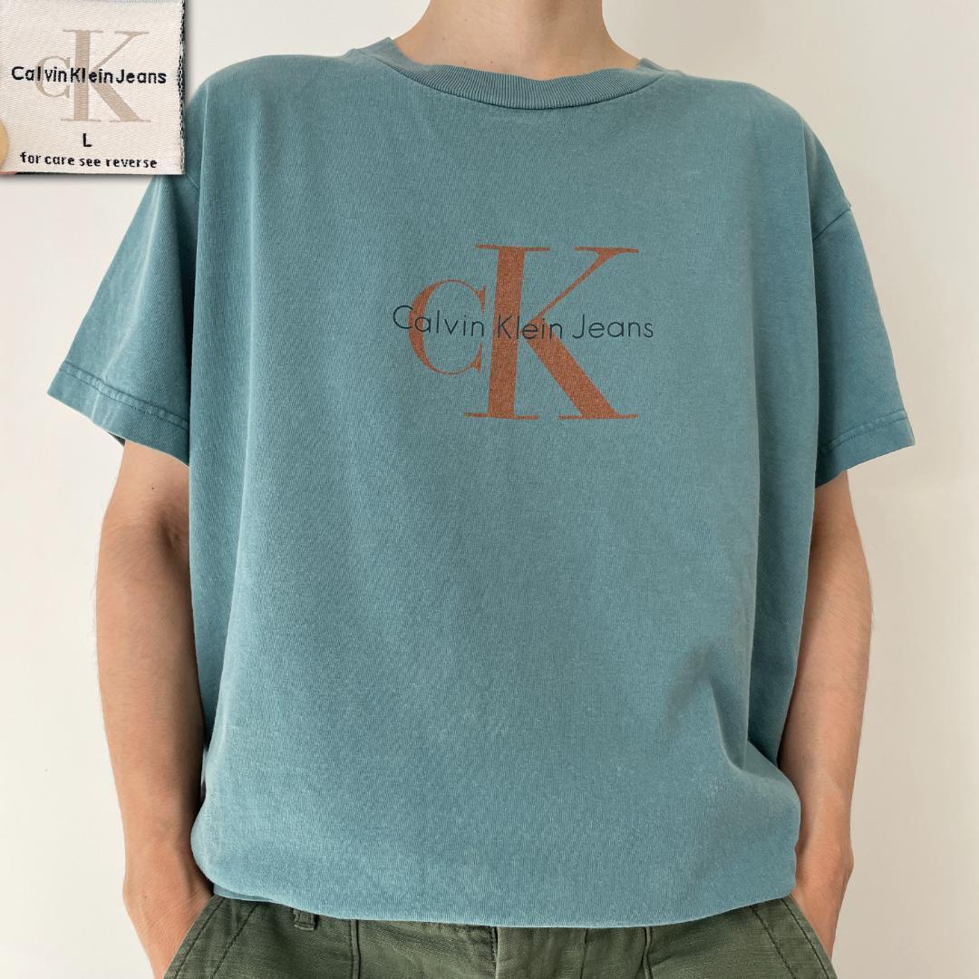 GG136 00s Tシャツ カルバンクラインジーンズ ロゴ USA製 GG136 00s Tシャツ カルバンクラインジーンズ ロゴ USA製