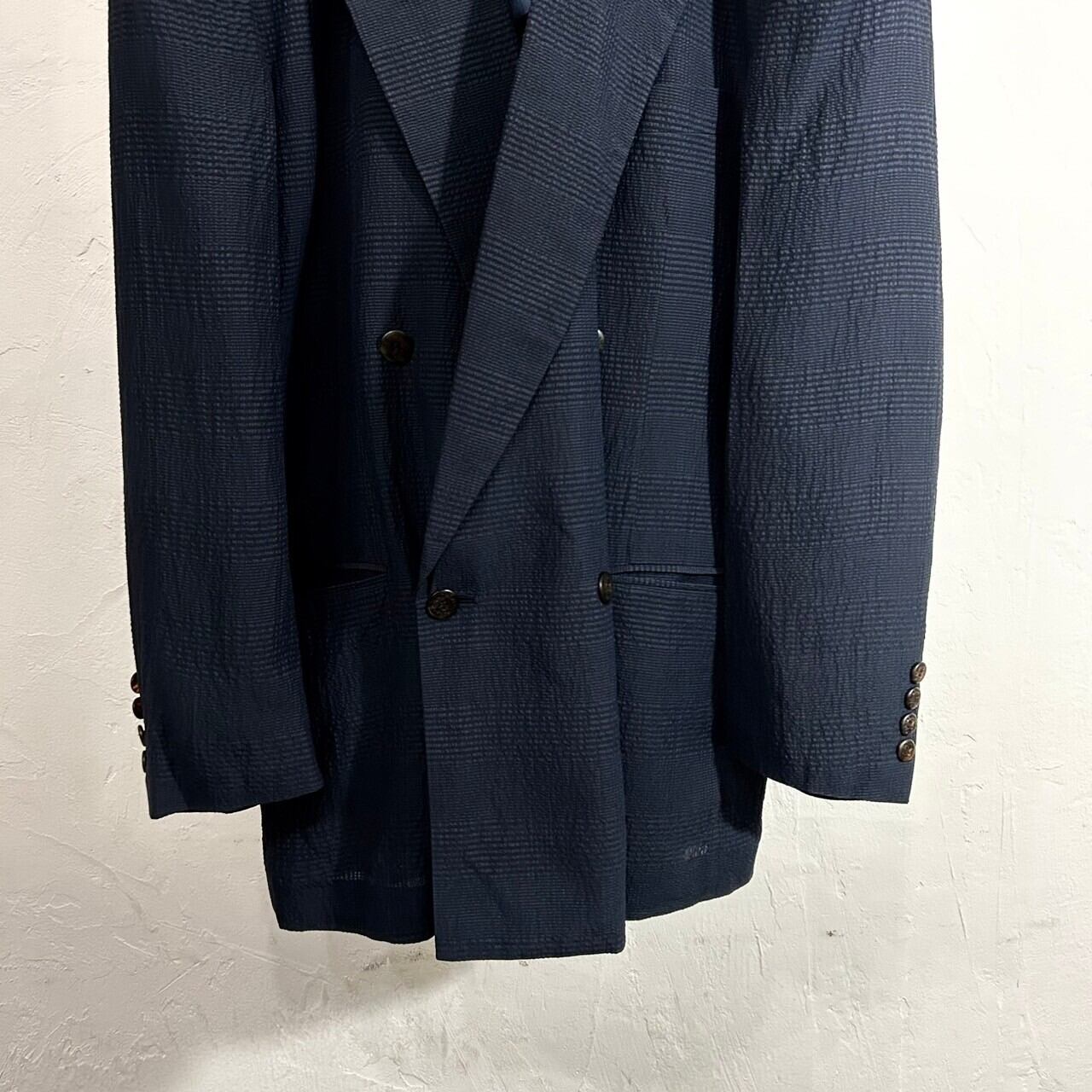 90's GIVENCHY テーラードジャケット blue vintage