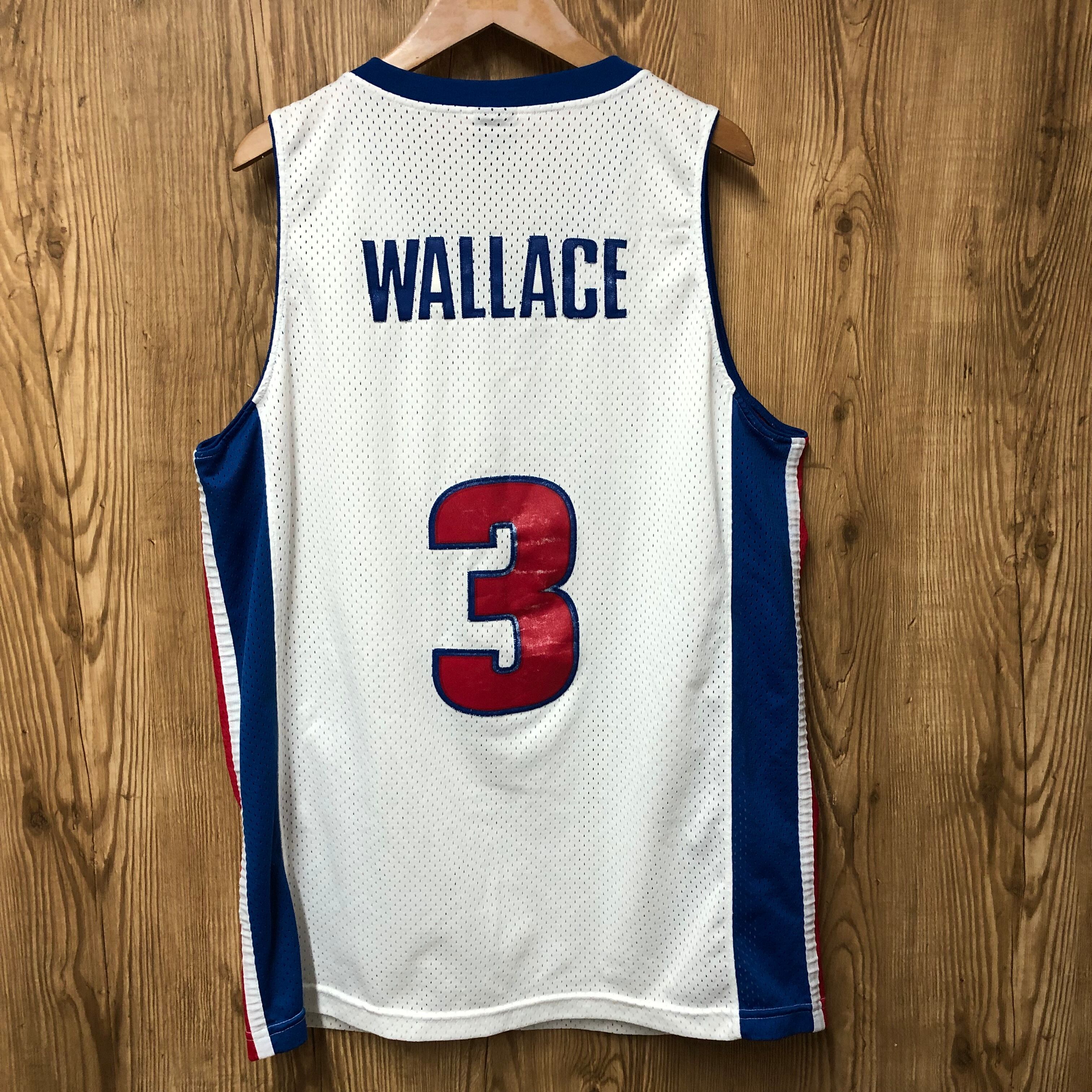 ☆90s VINTAGE NBA NIKE DETROIT PISTONS メッシュ ゲームシャツ