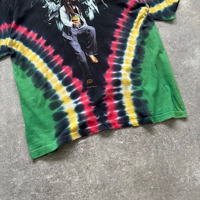 ZION】BOB MARLEY ボブマーリー レゲエの神様 ビッグプリントTシャツ