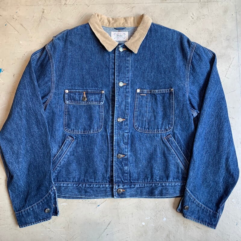 至高品 VINTAGE Ralph Lauren 90s カバーオール XL相当-