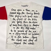 Jean Charles de Castelbajac Sport カステルバジャック キャラ ビッグデザイン 半袖 Tシャツ 1/ホワイト メンズ ゴルフ