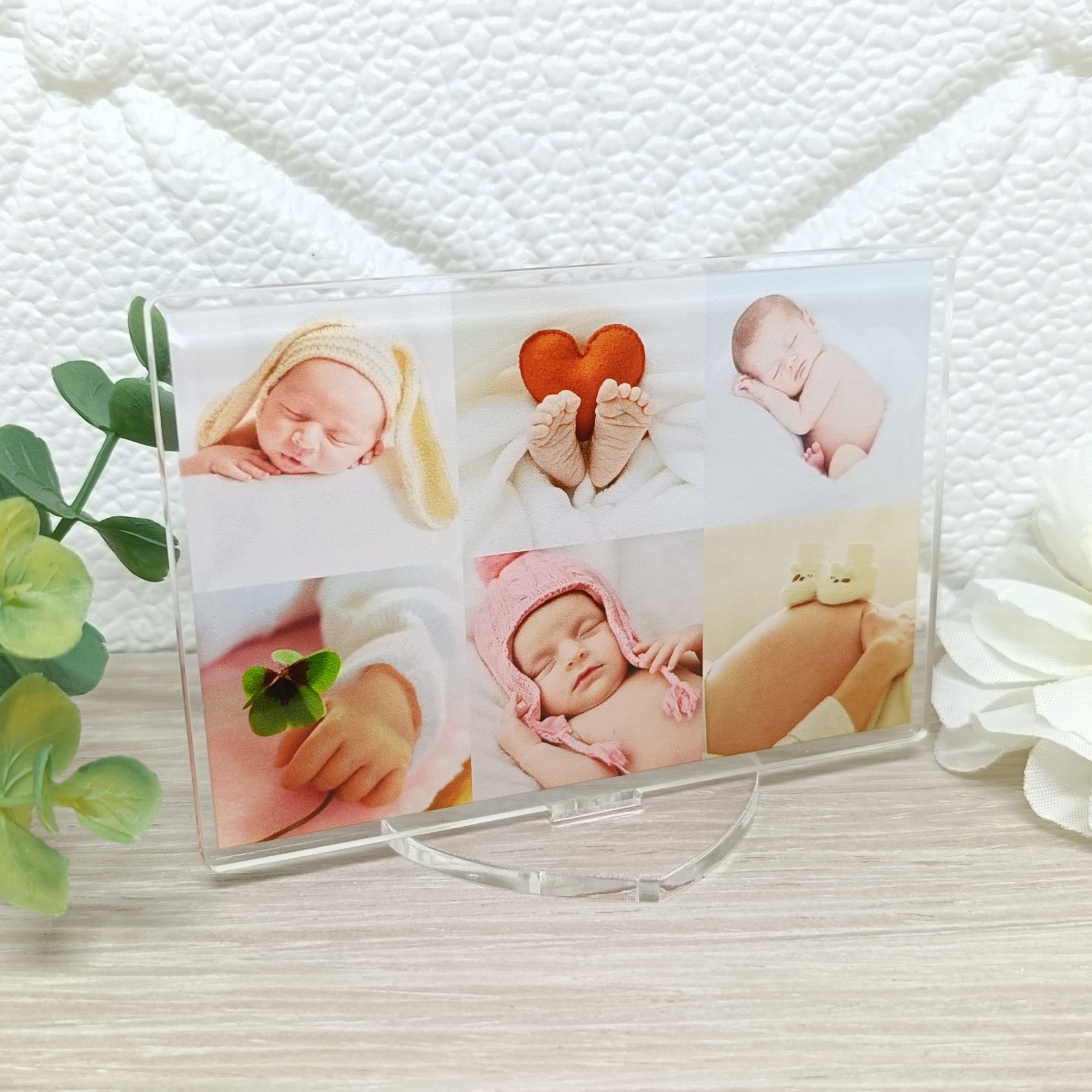 【文字なし】6枚フォトアクリルスタンド 1個