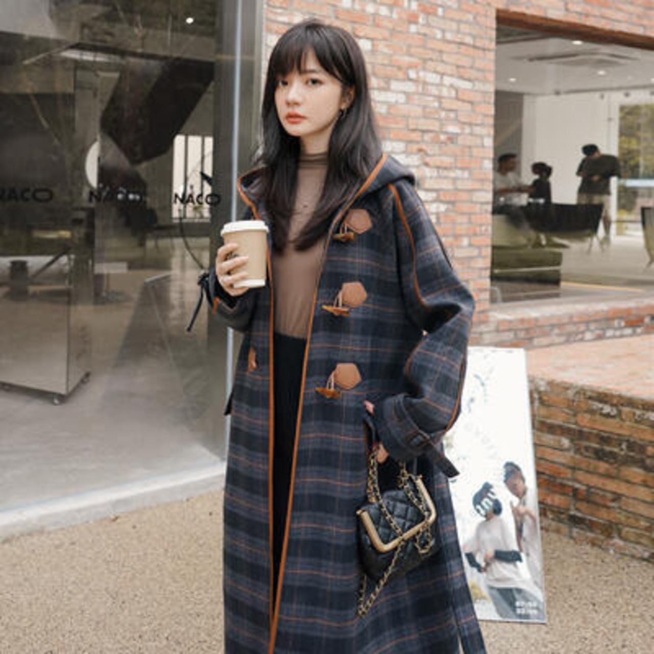 ダッフルコート アウター レディース ロングコート ジャケット きれい 