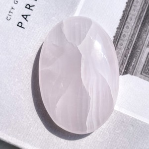 Pink Calcite Palm 3 ✧ ピンクカルサイト