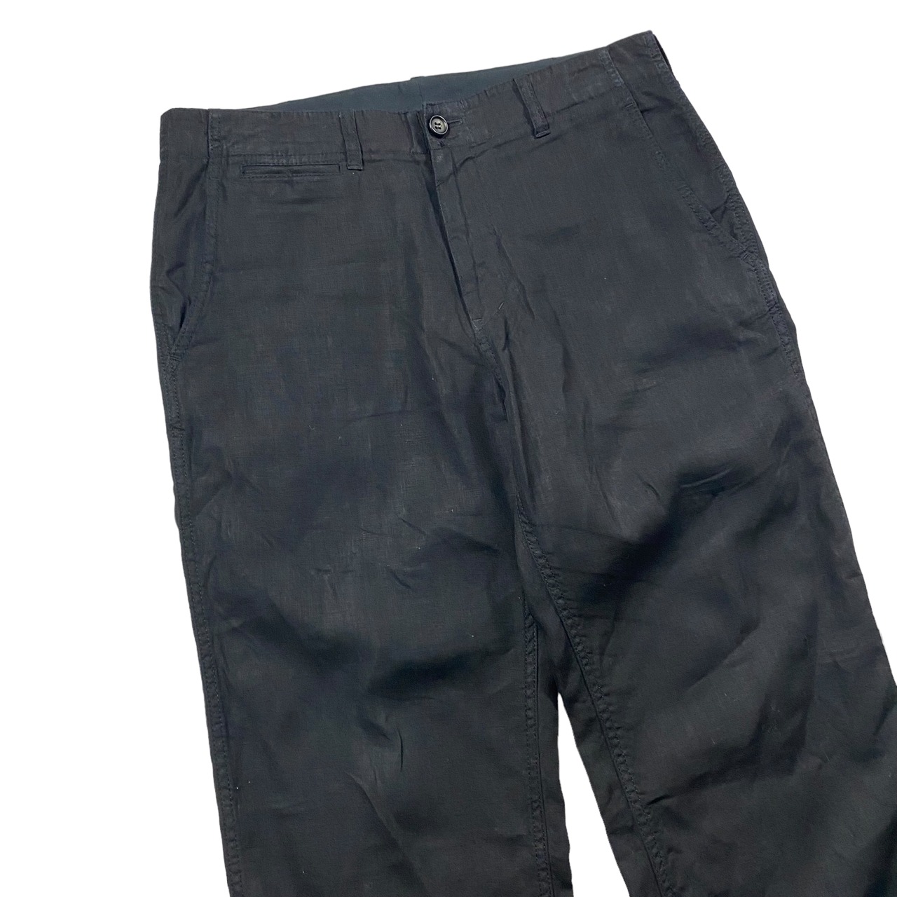 AD2004 COMME des GARCONS HOMME linen suits set-up