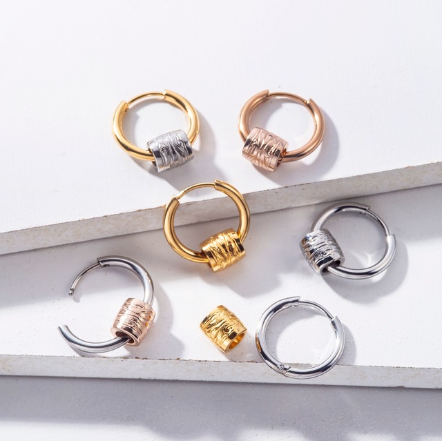 316L Hawaiian beads pierced CL-A009