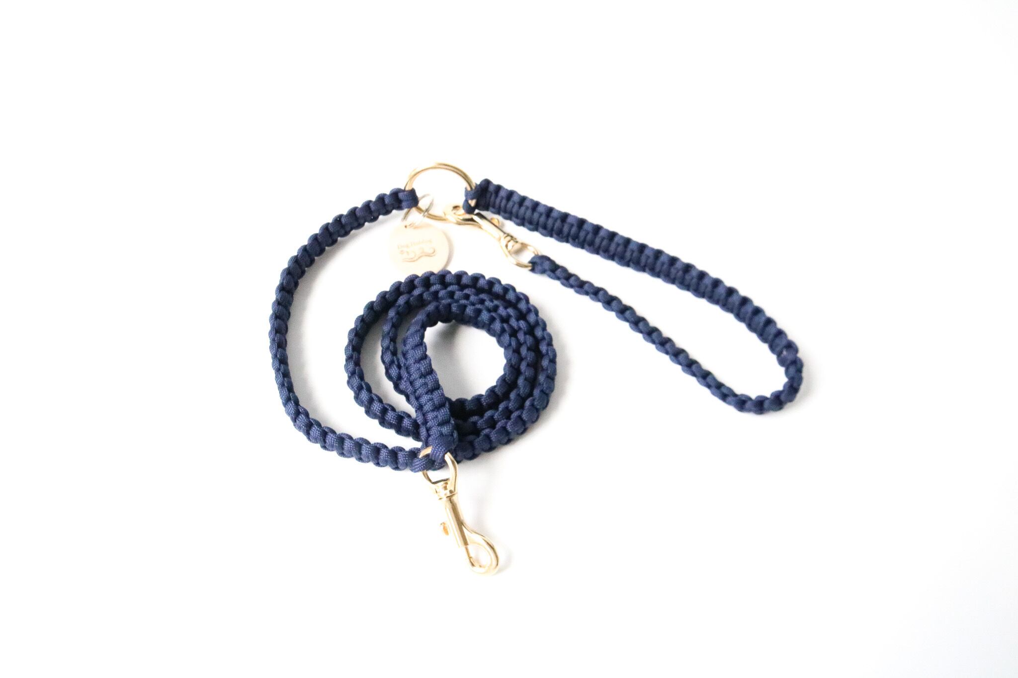 ネイビー パラコードリード | Dog.Hotdog