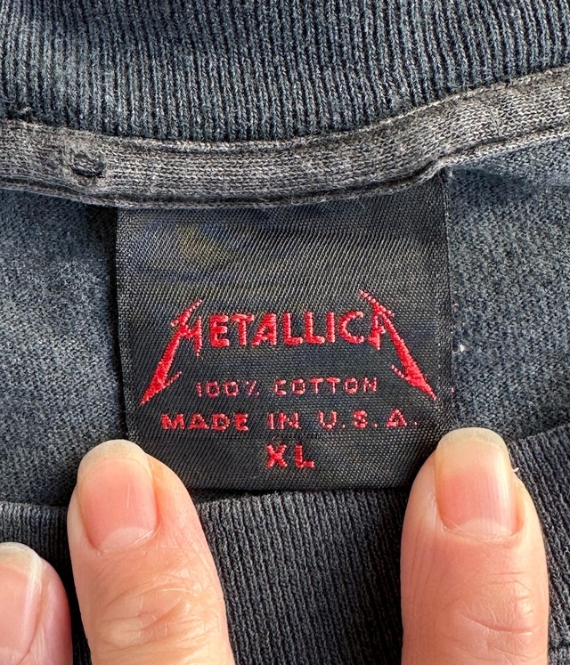 -METALLICA- Vintage 90s XL Metal Band T-shirt