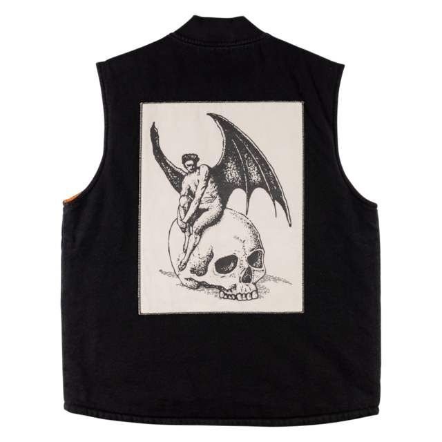 WELCOME /NEPHILIM CANVAS ZIP VEST