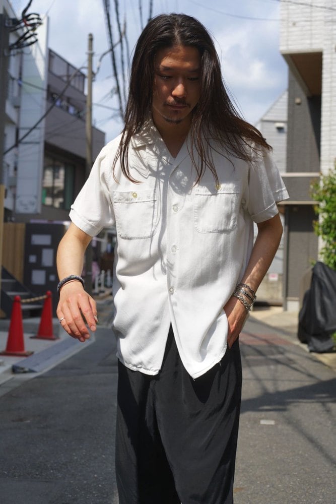 Crown Prince] Vintage rayon bowling shirt [1960s-] Vintage Bowling