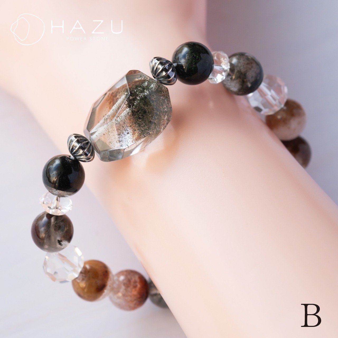 【1点もの】唯一無二の開運ガーデンクォーツ［ガーデンクォーツ／水晶／シルバー］