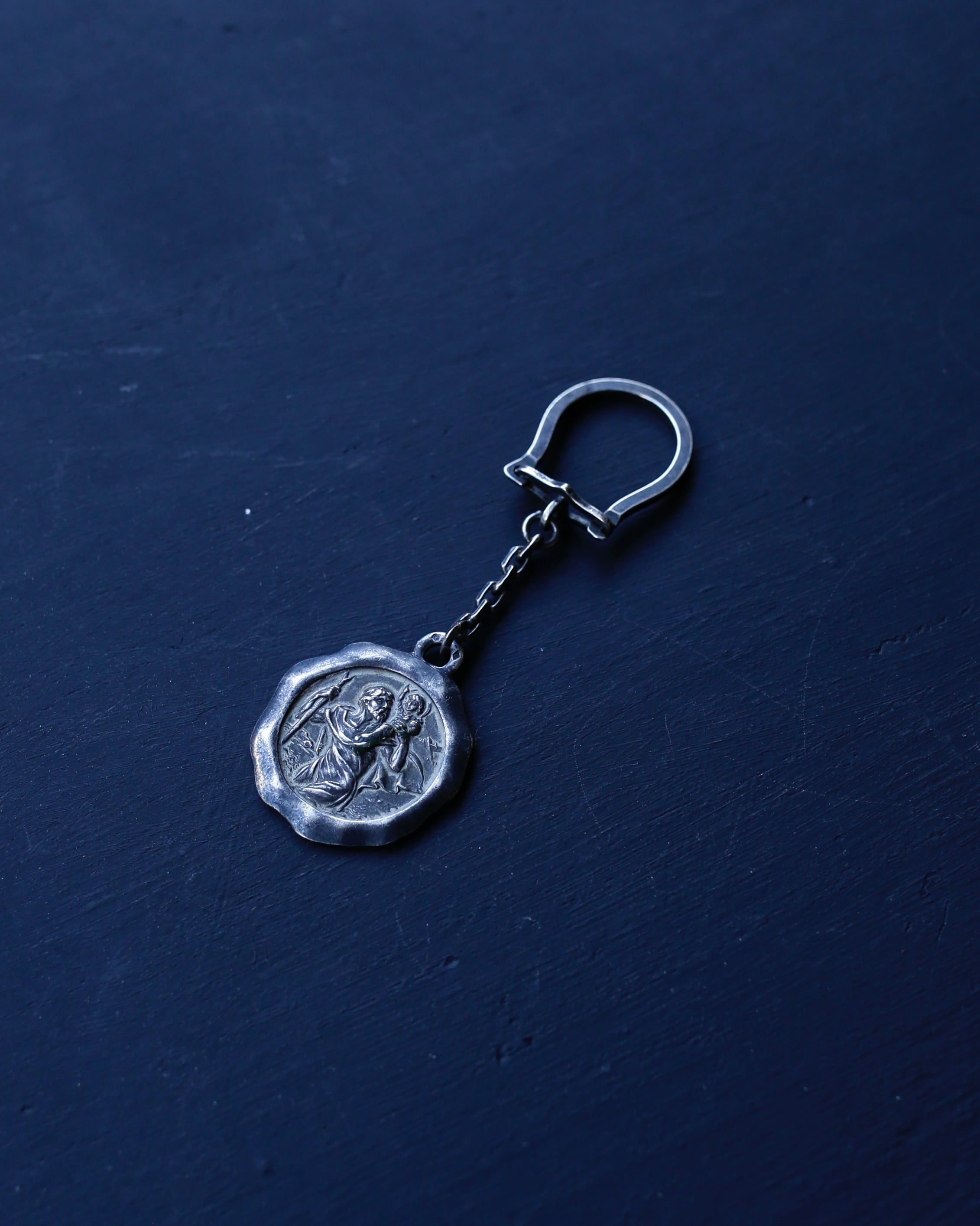 40s Sweet Heart jewelry Puffy Heart Sterling WWⅡ Forget me not 第