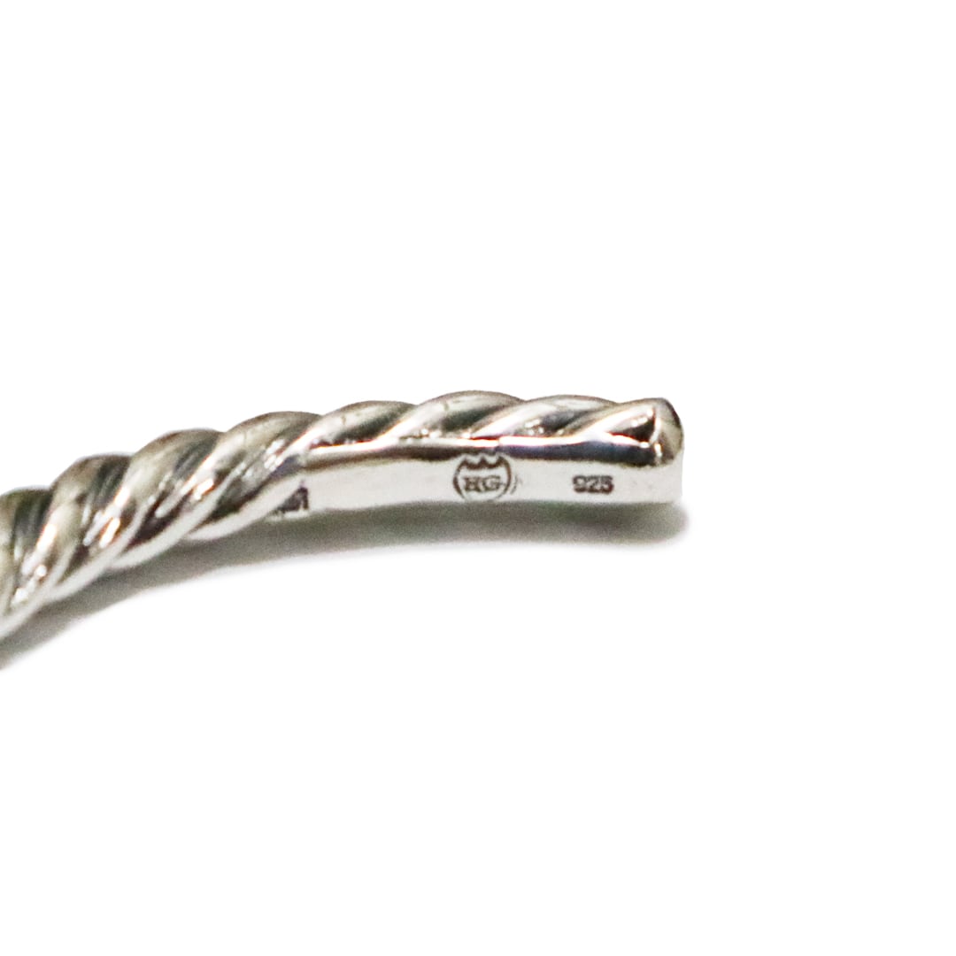RUDE GALLERY : TWIST BANGLE | Gusset