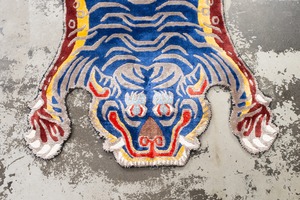 Tibetan Tiger Rug 《Sサイズ•シルク209》チベタンタイガーラグ
