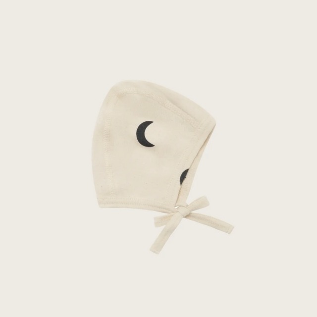 organic zoo / Undyed Midnight Bonnet GOTS