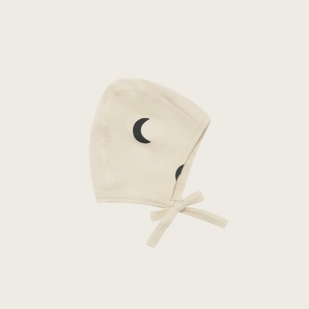 organic zoo / Undyed Midnight Bonnet GOTS