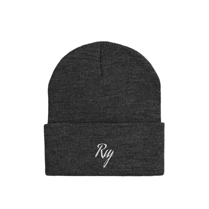90s OLD STUSSY/Logo embroidery Long Beanie/Free/刺繍ロゴ/ロング