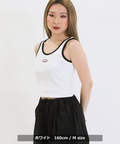 \SALE/◆STARTER リブテレコ ショートタンクトップ◆yn-100gts