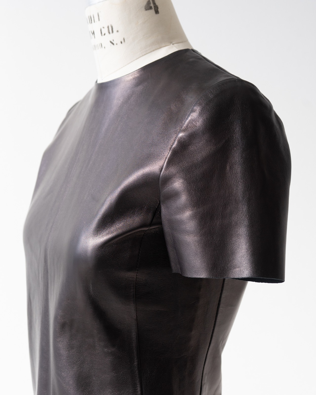 〈CÉLINE by phoebe philo〉Leather T-shirt