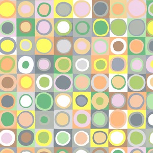 8/21発売！USAコットン Kaffe Fassett（布幅X50cm単位カット）Tiddlywinks（ティドリーウィンクス）PWGP171.PASTEL