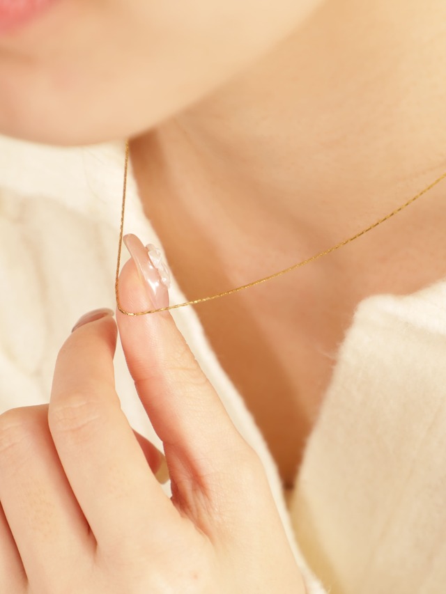 316L simple snake necklace   #n46