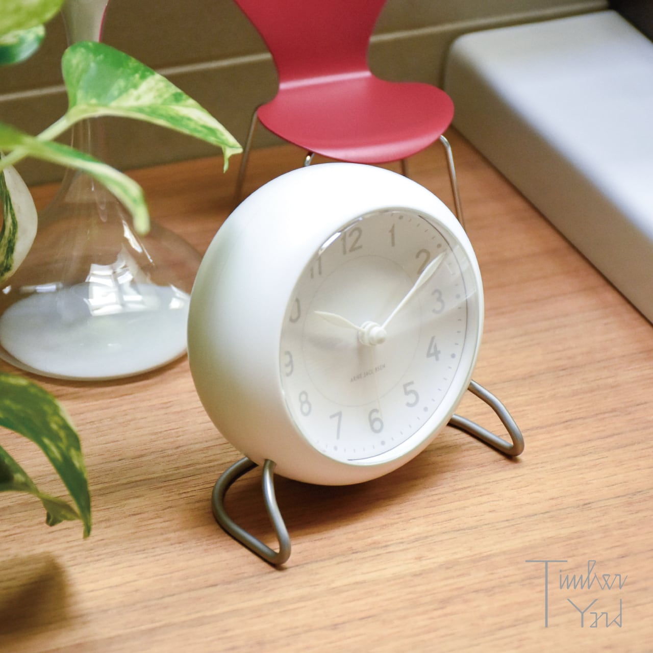 数量限定】Table Clock / STATION Bellevue / Φ110mm / ARNE JACOBSEN